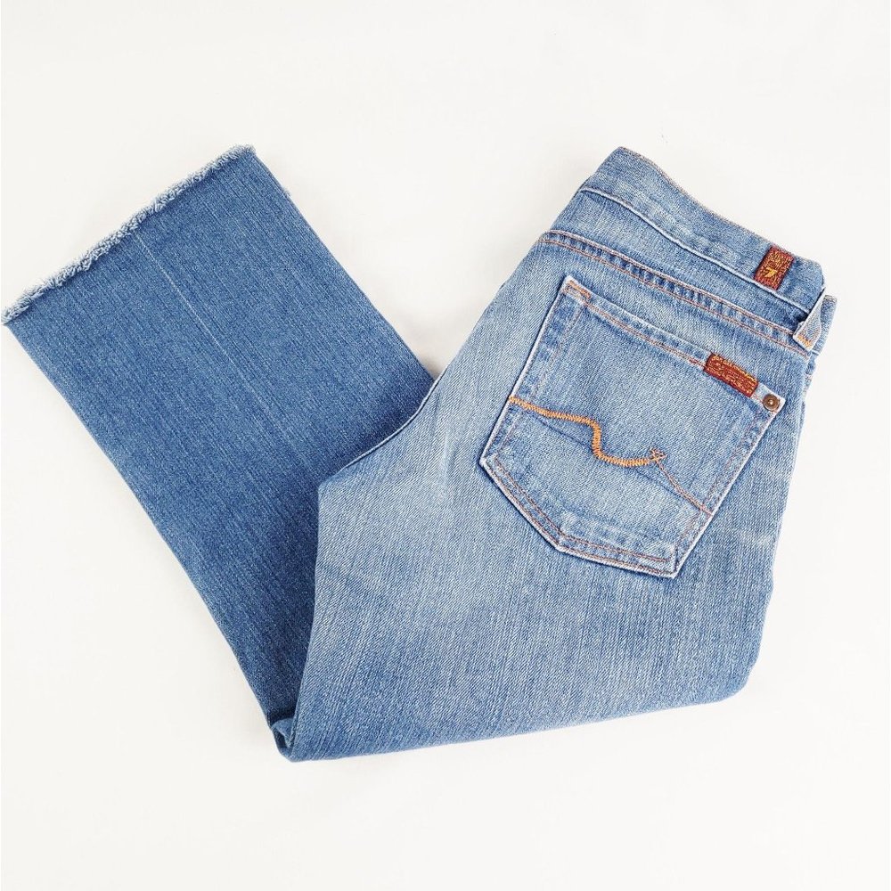 7 For All Mankind Jeans MADE into Capris 28